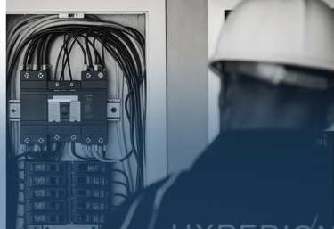 Hyperion Electric Master Electrician chekcing fixing an electric panel in Early Tx