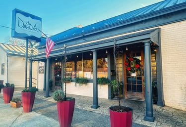 front entrance of the Dahlia restaurant lynchburg va