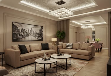 تصميم ديكورات جبس بورد حديثة في الرياض