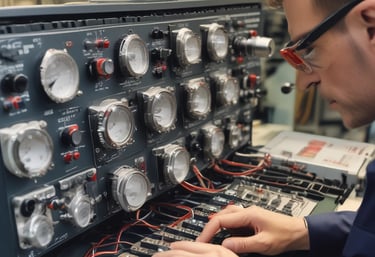 black blue and yellow textile