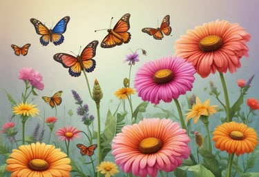 A serene landscape symbolizing healing and tranquility.