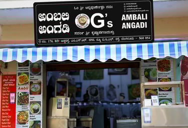 Ambali Angadi Healthy , traditional food shop in bengaluru , ramaiah college