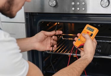 Elektromos sütő, főzőlap beépítés