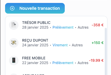 sapheer transactions