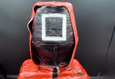 gâteau sculpté , squid Game