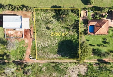 Grundstück mit Weitblick: 2.700 m² in Colonia Independencia / Planta Urbana