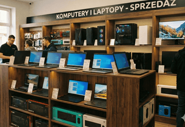 Sprzedaż komputerów, laptopów, urządzeń - na zamówienie