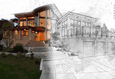 mimari çizim örneği