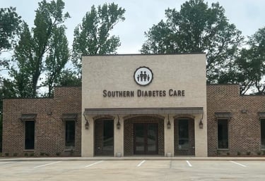Southern Diabetes Care, Florence MS Clinic, Parking Lot View