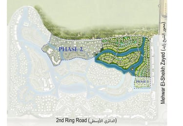 Master plan of Jirian Compound in El Sheikh Zayed