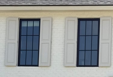 Raised Panel Exterior Shutters