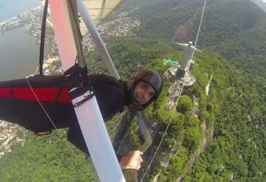 Passeio pelo Cristo Redentor em 2019. Foto épica
