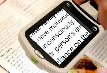 Low vision rehabilitation is a set of services aimed at maximizing the remaining vision for people with low vision.