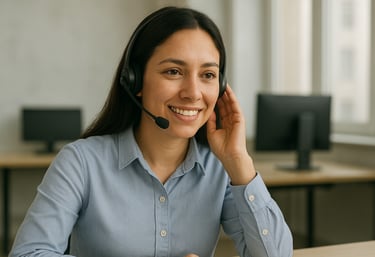 atendente e telefonista