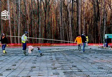 concrete contractor, concrete driveway