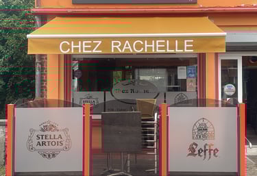 Store banne pour restaurant fait pat MB2S