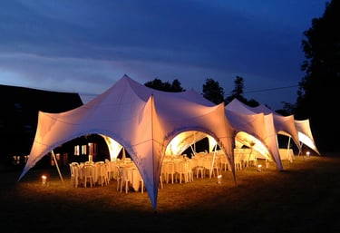 Iconic marquee hire by GP Marquees