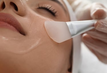 Chemical peel facial for radiant skin renewal