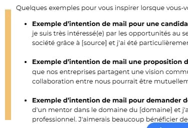 se présenter professionnellement par mail exemple