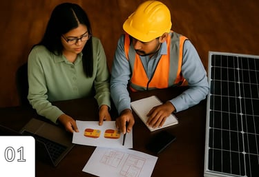 “Best rooftop solar panels installation company Gujarat”