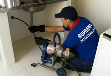 desentupimento de pia