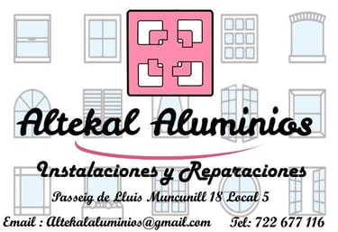 Instalación y reparación de ventanas, puertas, persianas,, ventanas correderas, cerradura, Terrassa