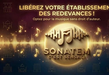 Partenaires solutions de sonorisation commerciale sans redevance pour restaurant, boutique, hôtels.
