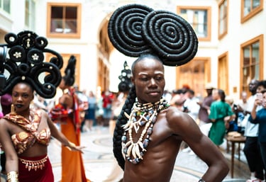 Galerie Vivienne africa style fashion Paris France
