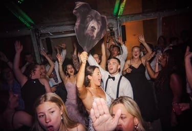 Epic wedding reception