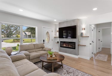 Renovated Living Room