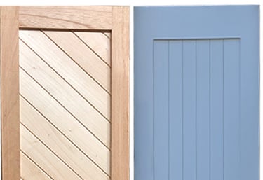 Flat Panel Designs on Exterior Shutters