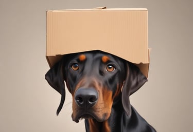 A single delivery box on a scale showing weight between 5 and 11 kilos.