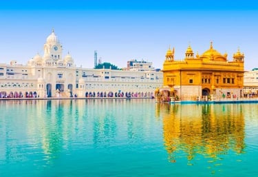 a golden temple Amritsar in india