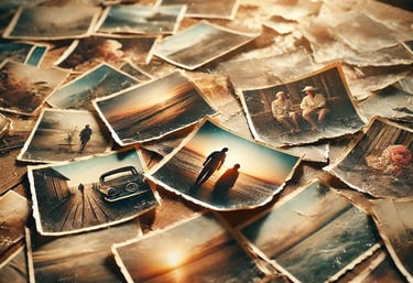 Fotos mit Menschen aus der Vergangenheit