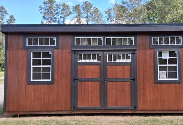 Modern Shed by Pine View Buildings LLC 