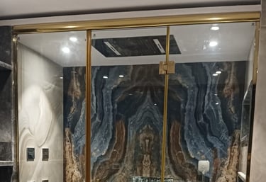 bathroom cubicles