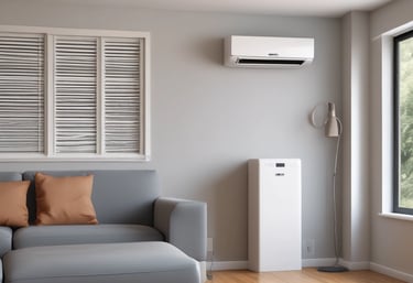 A solar panel installation on a residential rooftop.