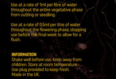 Dilution rates for using Nordic Rooter.