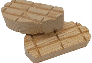 Wooden hoof block for cattle hoof healing and support