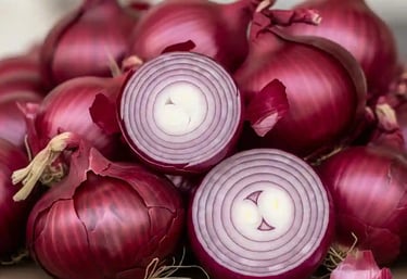 fresh red onion