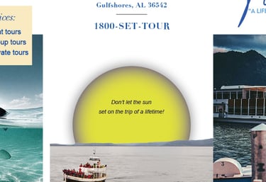 Multi-page Brochure Project for Piddle Paddle Tours