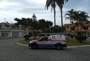 carro da suprema desentupidora