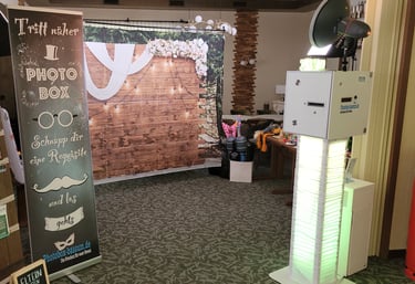 Mein Setup der Fotobox im Gasthaus Freye