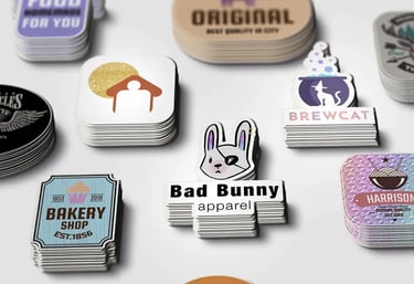 Custom stickers merchandise