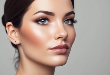 woman covering her body