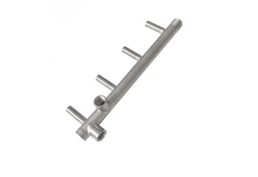 China Custom Precision CNC Stainless Steel Plumbing Pump Manifolds Welding Parts
