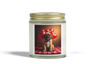 scented candle i love you
