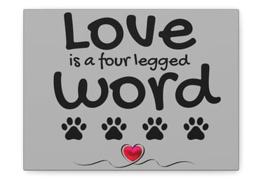 Love is a four legged word
