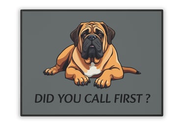 Mastiff door mat