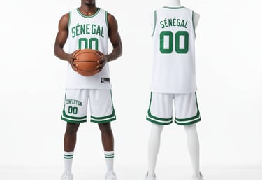 Maillot Basket Sénégal confection